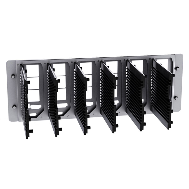 Raspberry Pi 4/5 PiRack-M6F Cluster Kit Data Center Multi-Node Server 10-inch Aluminum Alloy 2U Height
